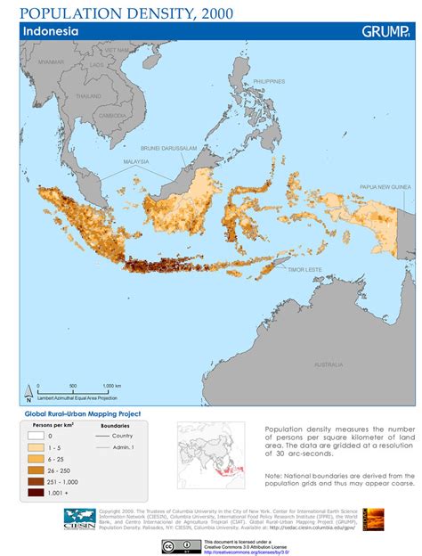 indonesia population 2000